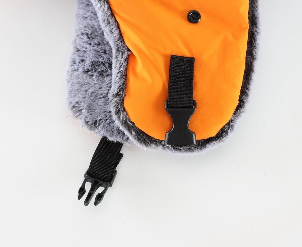 9541 Trapper Hat with Face Mask Faux Fur Trooper Trapper Hat Winter Ushanka - Picture 8 of 9